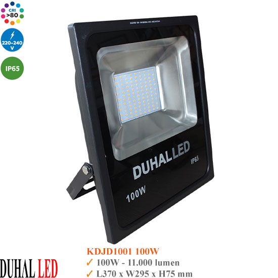 Đèn Pha Led 100W Duhal KDJD1001