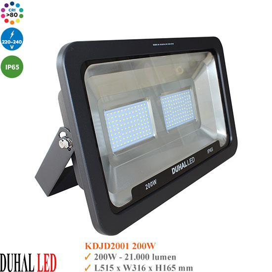 Đèn Pha Led Duhal 200w KDJD2001