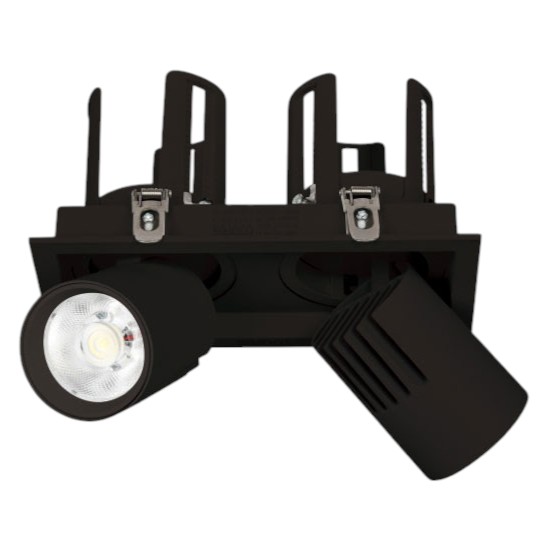 Đèn Spotlight Âm Trần Đôi Euroto 12Wx2