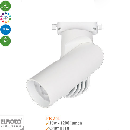 Đèn Ray Rọi Spotlight 10W Euroto FR-361/364