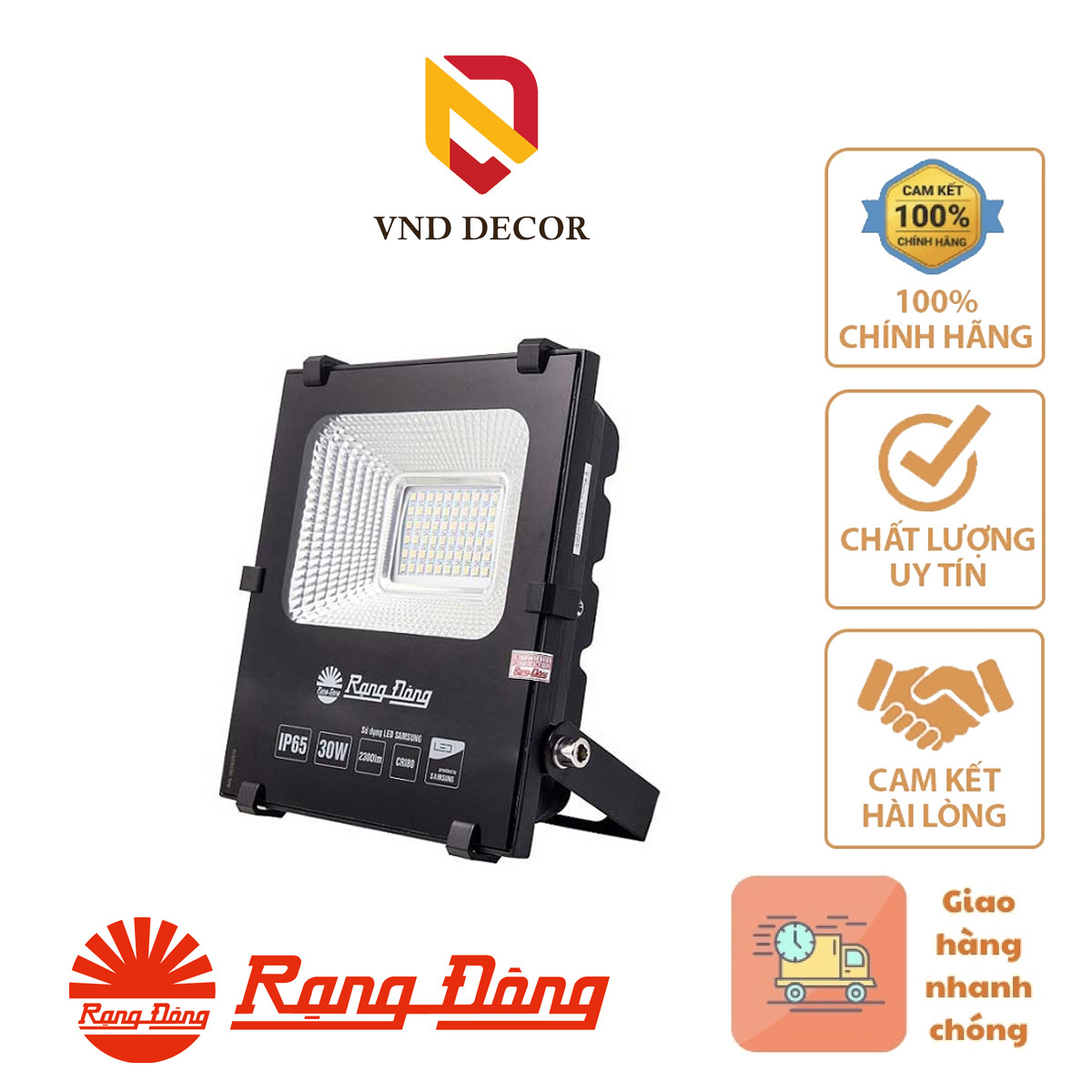 Đèn Led Pha Rạng Đông CP06 30W
