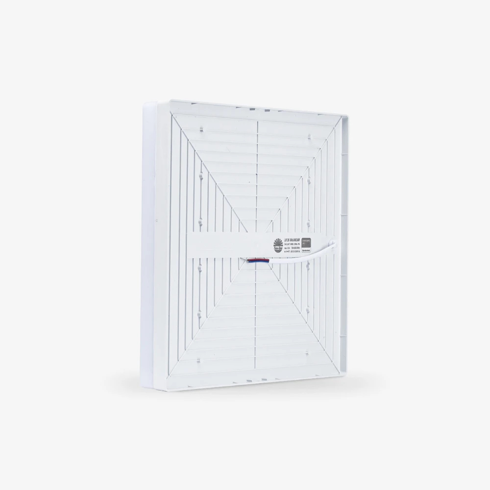 Đèn LED Ốp Trần Vuông LN12N Đế Nhựa RẠNG ĐÔNG