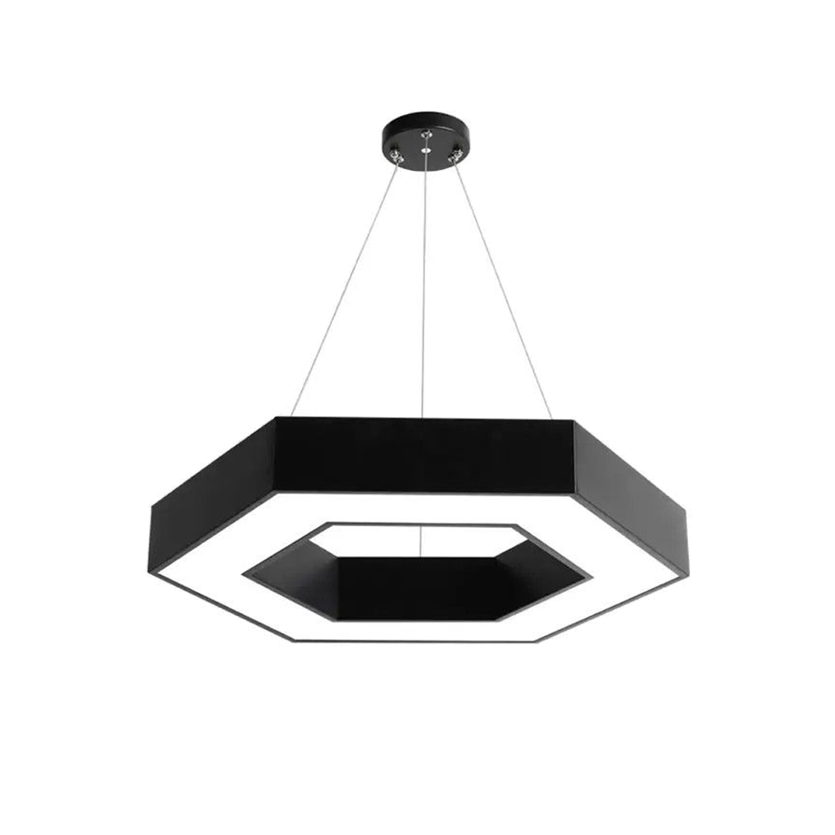 Đèn Thả Văn Phòng Hình Lục Giác Rỗng 36W MDLED Ánh Sáng Trắng