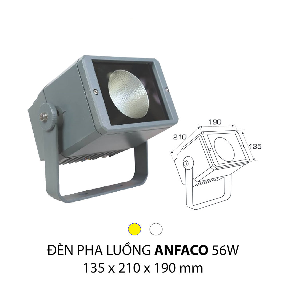 Đèn Led Pha Cột ANFACO AFC 008 30W-50W