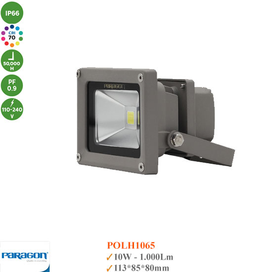 Đèn Led Pha Paragon POLH1065 10W