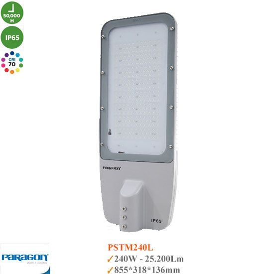 Đèn Đường Led Paragon PSTM240L 240W