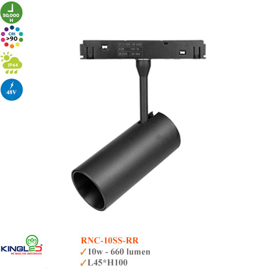 Đèn Ray Nam Châm KingLed RNC-10SS-RR 10W