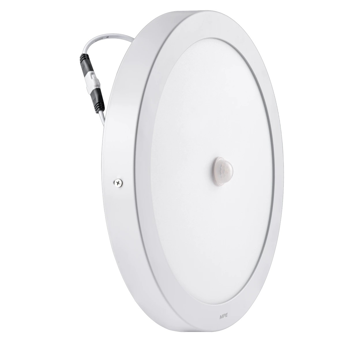 Đèn LED Panel Ốp Nổi Nhôm Mặt Tròn Cảm Biến Chuyển Động 24W Ánh Sáng Trắng SRPL-24T/MS