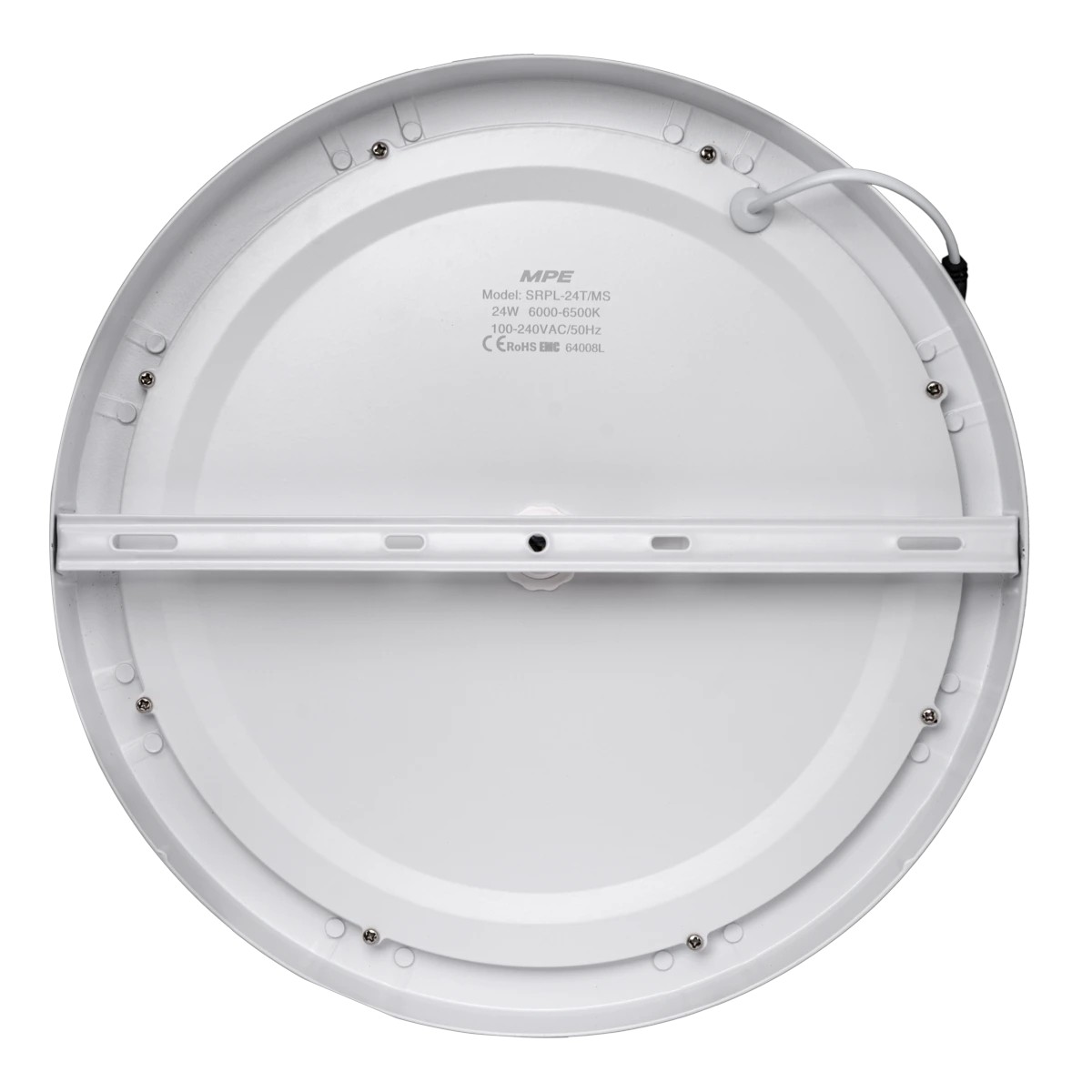 Đèn LED Panel Ốp Nổi Nhôm Mặt Tròn Cảm Biến Chuyển Động 24W Ánh Sáng Trắng SRPL-24T/MS