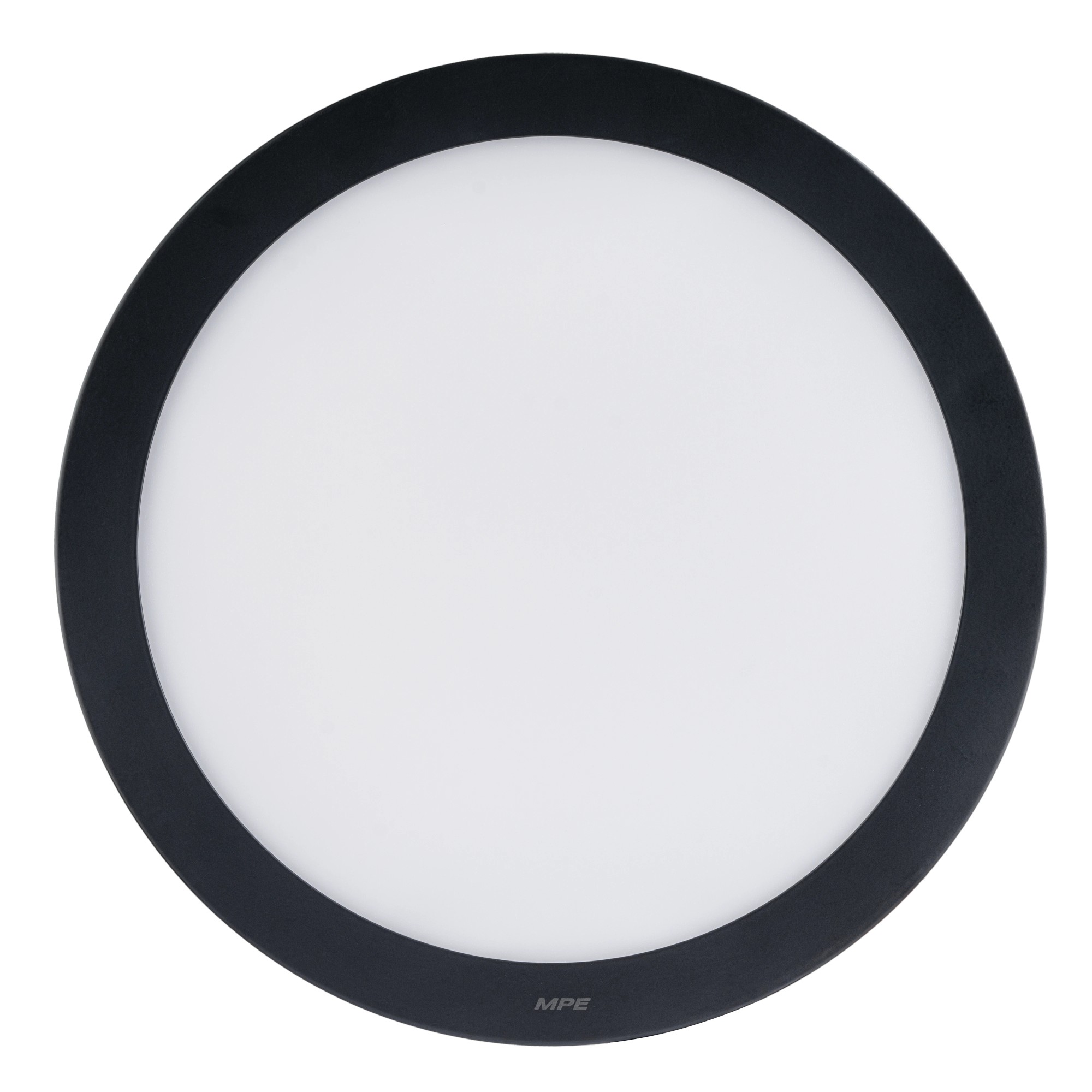 Đèn LED Panel Ốp Nổi Nhựa Đen Mặt Tròn 12W MPE