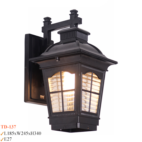 Đèn Tường Ngoài Trời Euroto TD-137/TD-138