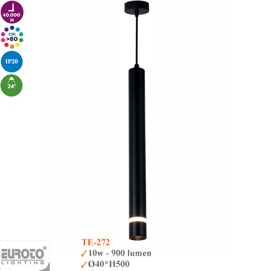 Đèn Thả Spotlight Euroto 10W TE-271