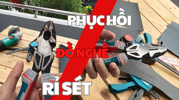 Cách Khôi Phục Kìm Bị Rỉ Sét Sáng Bóng Như Mới: Hướng Dẫn Chi Tiết A-Z