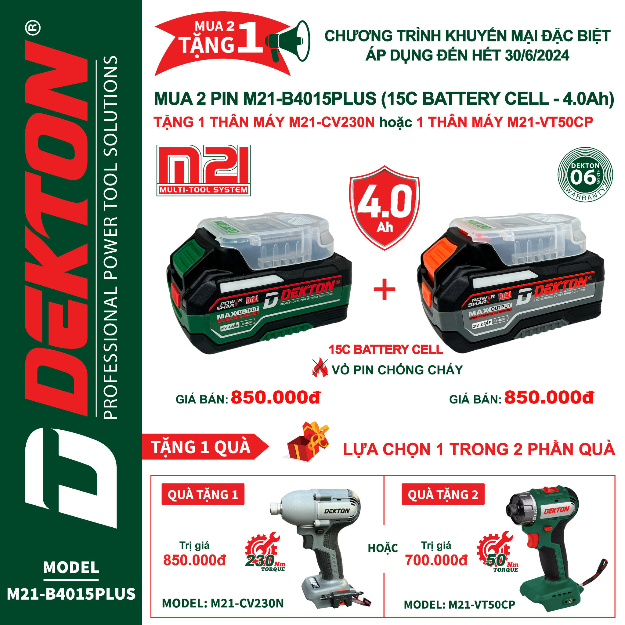 Chương Trình Mua Pin Tặng Máy - Siêu Hấp Dẫn