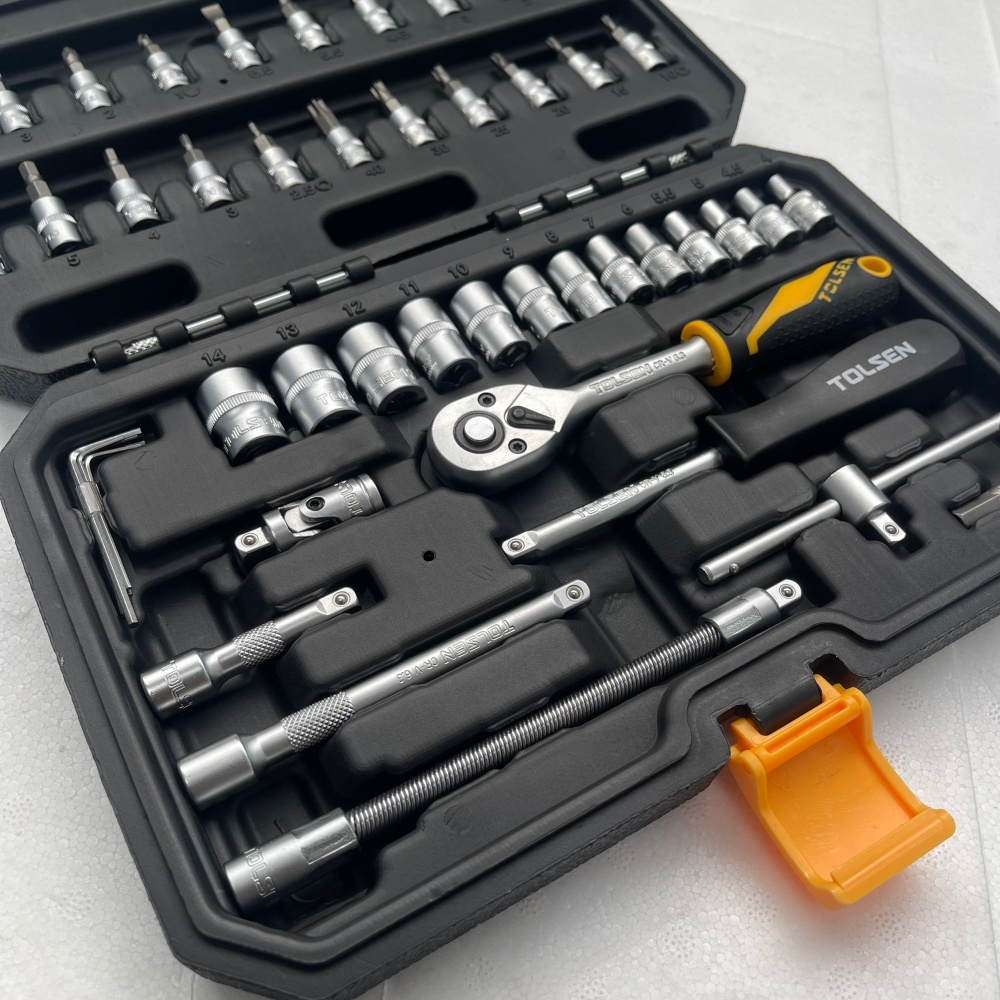 Bộ tuýp 46 món 1/4'' TOLSEN 15138