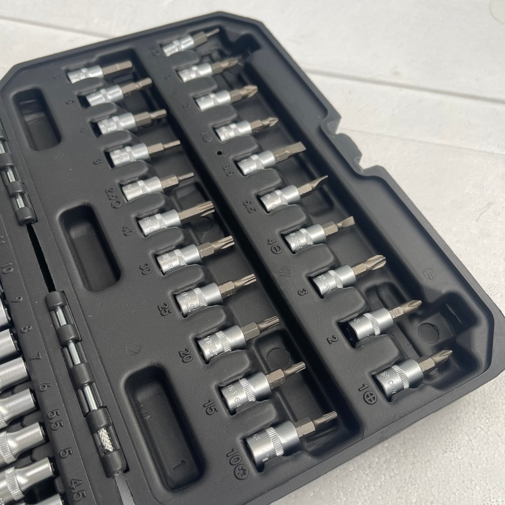 Bộ tuýp 46 món 1/4'' TOLSEN 15138