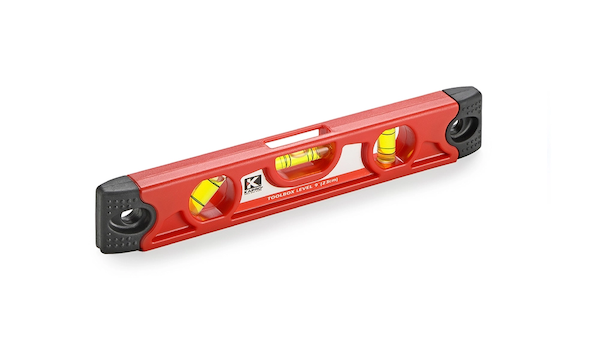 Thước Thủy Nivo Kapro 227 (23cm) – Thân Kim Loại Nguyên Khối, Đế Nam Châm Siêu Hút