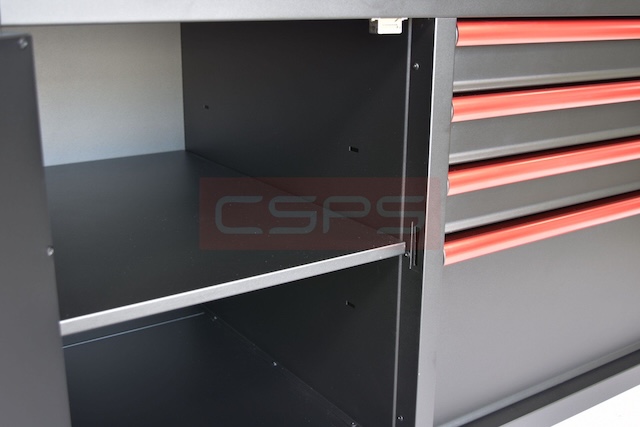 Tủ dụng cụ CSPS 132cm - 05 hộc kéo màu ĐEN VNTC13205BB1M / TRẮNG VNTC13205BJ4M