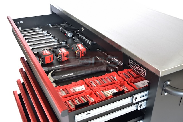 Tủ dụng cụ CSPS 132cm - 05 hộc kéo màu ĐEN VNTC13205BB1M / TRẮNG VNTC13205BJ4M