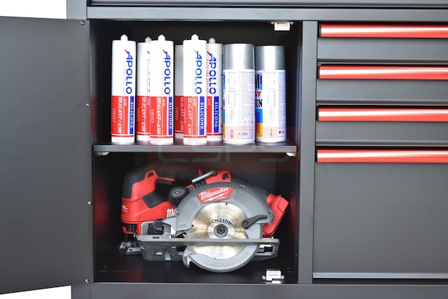 Tủ dụng cụ CSPS 132cm - 05 hộc kéo màu ĐEN VNTC13205BB1M / TRẮNG VNTC13205BJ4M