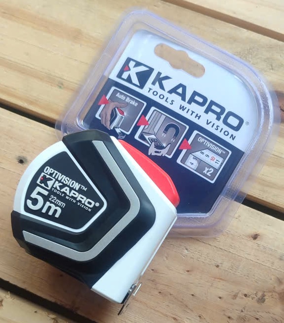 Thước Cuộn Thép Kapro 510 Optivision – Tự Phanh Thông Minh, Đầu Nam Châm (3m, 5m, 8m)