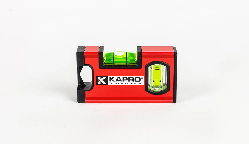 Thước Thủy Nivo Mini Kapro 771X-40M (10cm) – Thân Kim Loại 2 Ống Thủy, Độ Chính Xác Cao