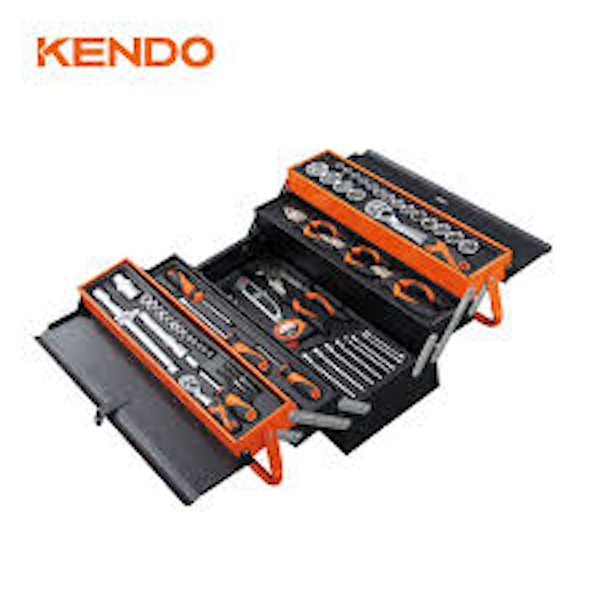 Bộ Rương/Hộp Đồ Nghề Sửa Chữa Đa Năng 88 Chi Tiết Kendo 90202
