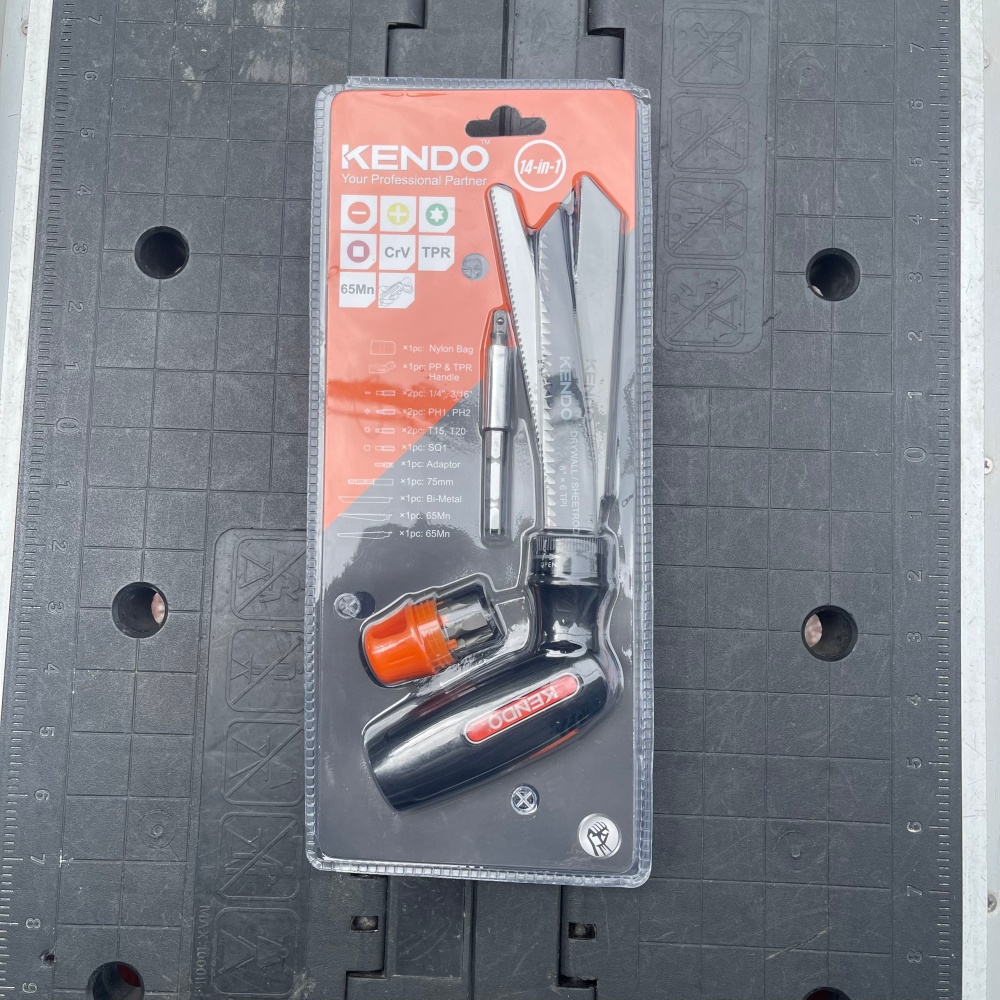 Bộ dụng cụ cưa và vặn vít 14 trong 1 Kendo - 21227
