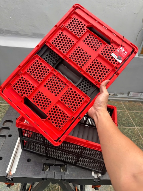 Rổ đựng dụng cụ gấp gọn BISON BS011055