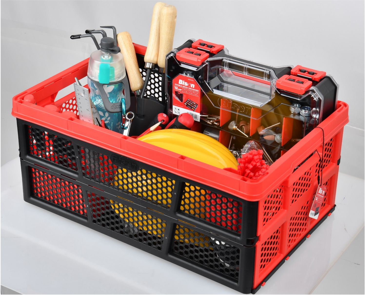 Rổ đựng dụng cụ gấp gọn BISON BS011055