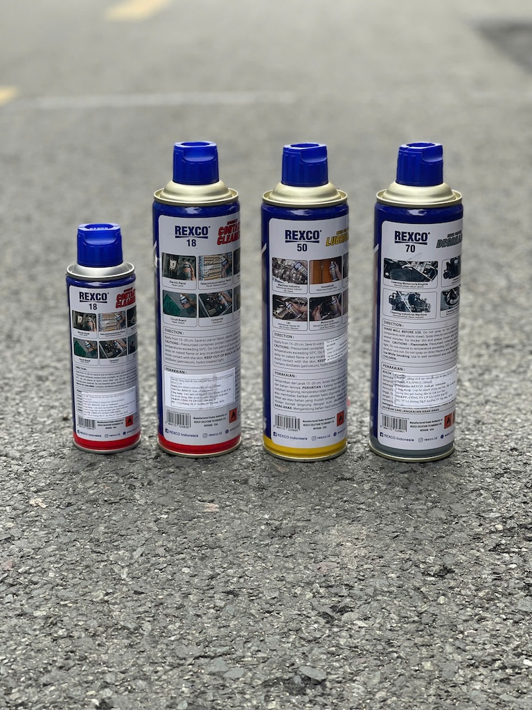 Dung Dịch Đa Năng Tẩy Rửa Linh Kiện - Bôi Trơn - Tẩy Rửa Dầu Mỡ REXCO