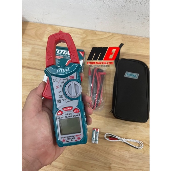 Kềm đo AC/DC kỹ thuật số TOTAL TMT46004