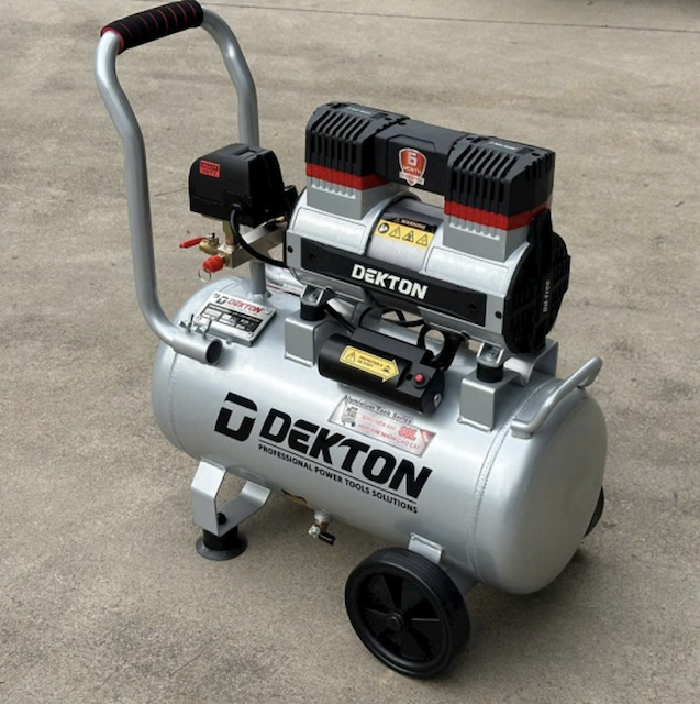 Máy Nén Khí 30L Hợp Kim Nhôm Cao Cấp DK-AC3930PROMAX Dekton - Bảo Hành Bình Nén 5 năm