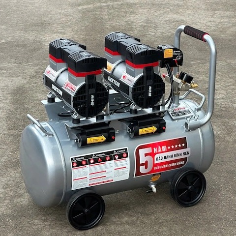 MÁY NÉN KHÍ KHÔNG DẦU 50L DEKTON DK-AC3950PROMAX - BÌNH HỢP KIM NHÔM CAO CẤP, BẢO HÀNH BÌNH NÉN 5 NĂM