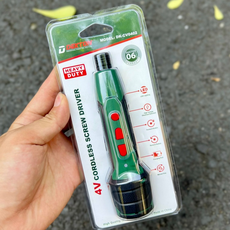 Siết Vít Mini Dùng Pin 4V Dekton DK-CV0402