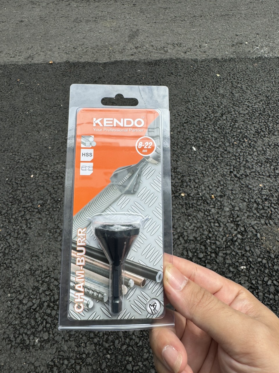 Dụng cụ vát mép ren ngoài bu lông 8-22mm Kendo - 12116012