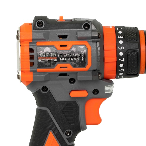 Máy Khoan Pin Không Chổi Than Hukan G1-D45F, 21V, Lực Siết 45N.m, Đầu 10mm