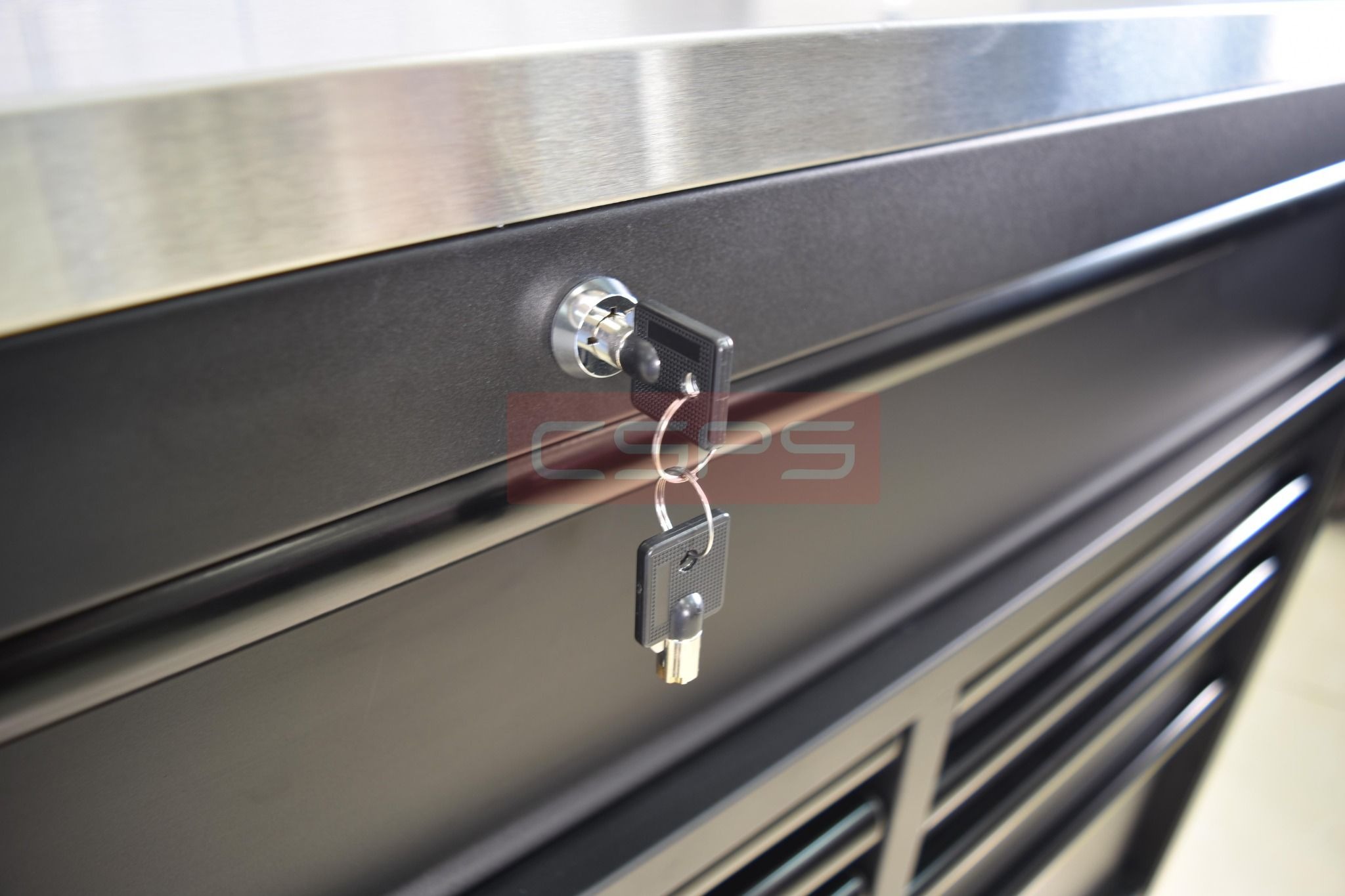 Tủ dụng cụ CSPS 155cm - 10 hộc kéo màu đen