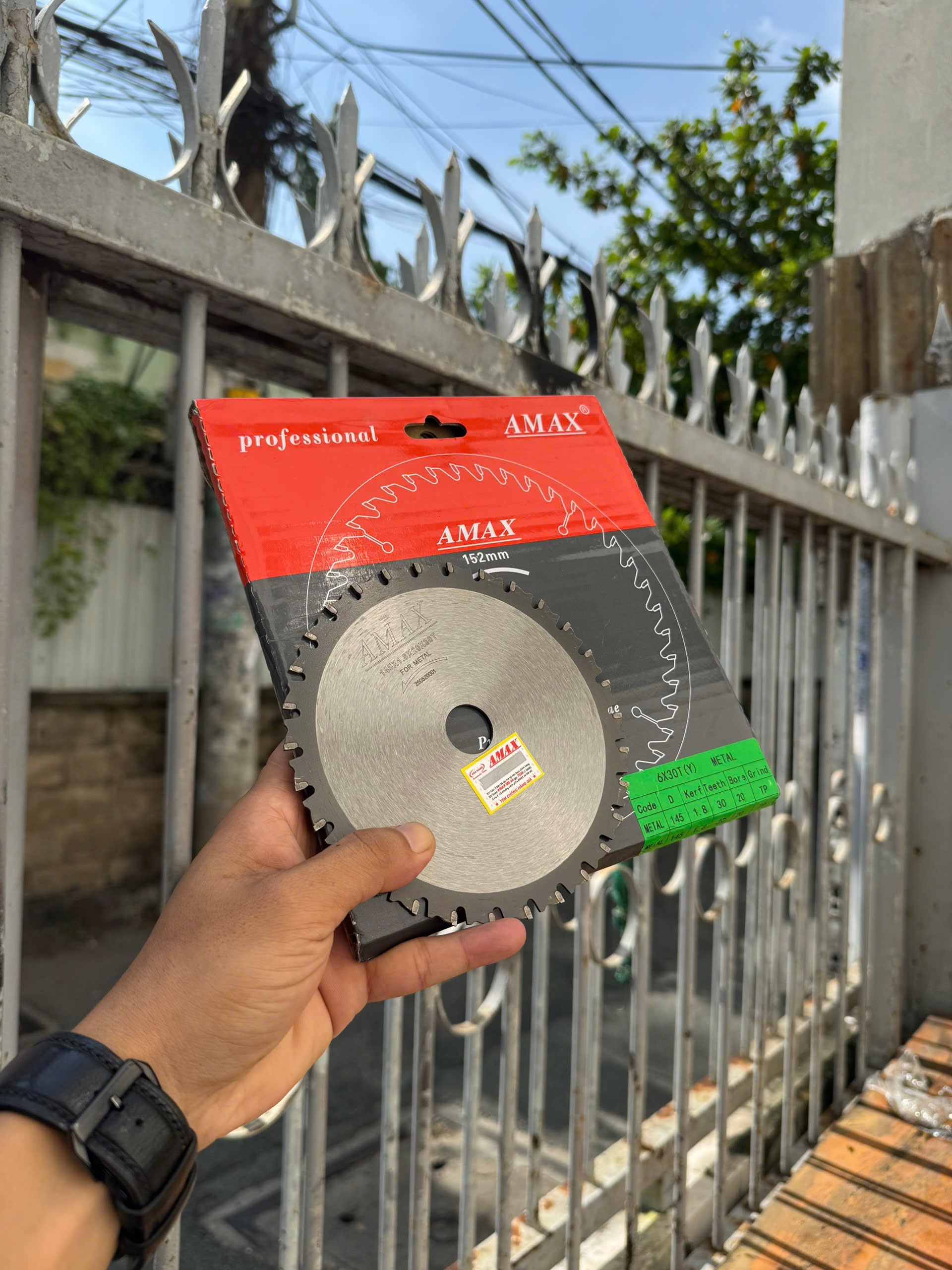 Lưỡi cắt hợp kim Amaxtools chuyên dụng cho kim loại (FOR METAL)