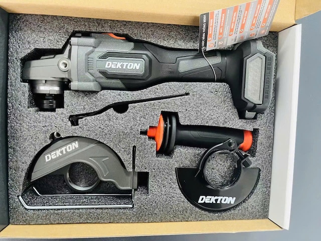 MÁY MÀI GÓC DÙNG PIN 21V DEKTON M21-AG100PROMAX CÓ 5 TÍNH NĂNG AN TOÀN