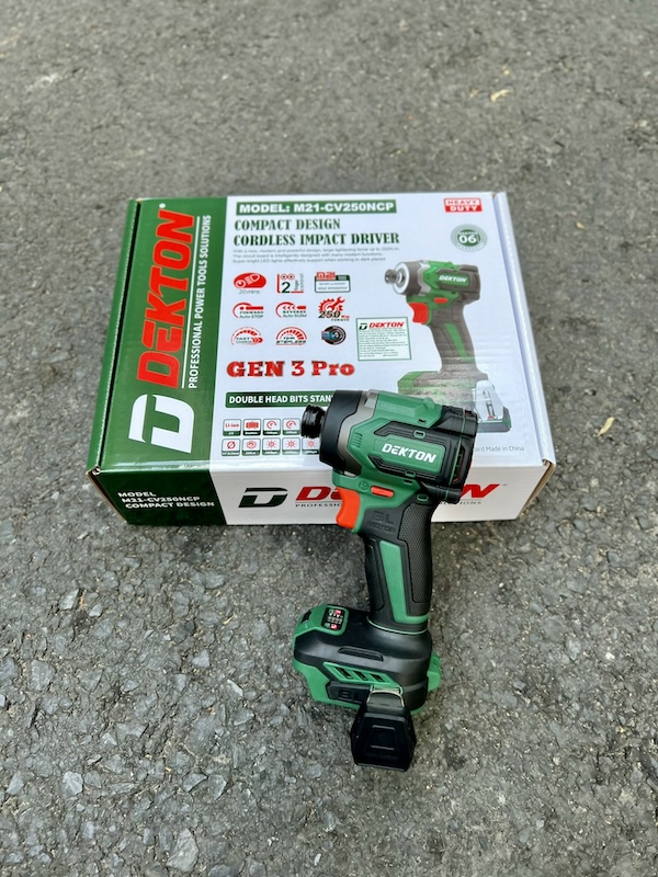 Thân Máy Vặn Vít Dùng Pin 21V Dekton M21-CV250NCP (Gen 3 PRO)