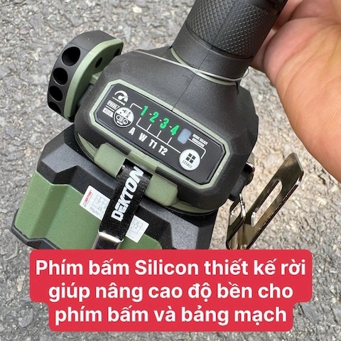 [ACE series] Máy Siết Vít 250Nm Dùng Pin 21V Dekton M21-CV250PROMAX Thế hệ mới nhất GEN 4, chân pin phổ thông