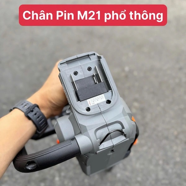 MÁY CƯA XÍCH 12 INCH DEKTON M21-CX12PRO MÀU XÁM GALAXY - MOTOR KHÔNG CHỔI THAN