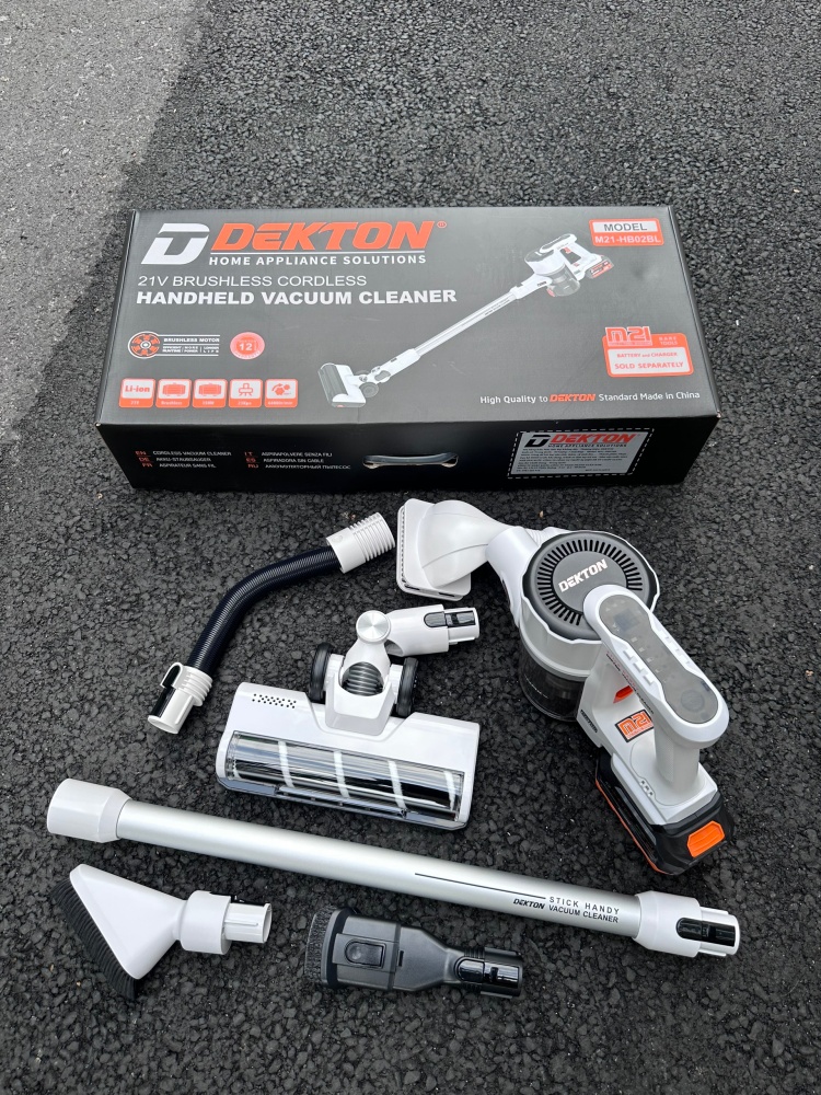 Máy Hút Bụi Chuyên Nghiệp Dùng Pin 21V Phổ Thông Dekton M21-HB02BL