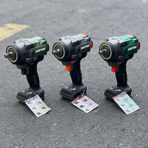 [ACE series] Máy Siết Bulong 850Nm Dùng Pin 21V Dekton M21-IW850PROMAX Thế hệ mới nhất GEN 4, chân pin phổ thông