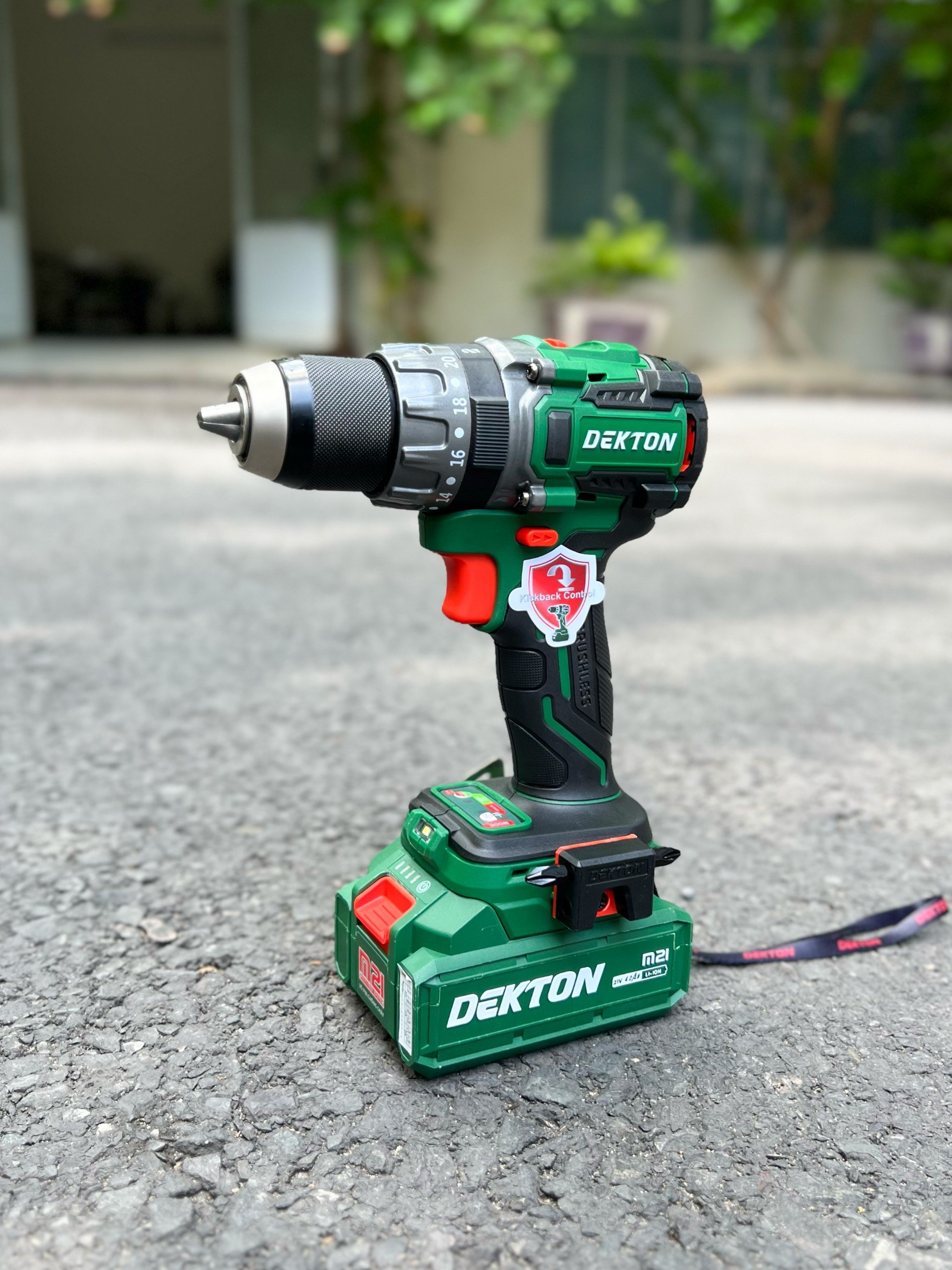 Thân Máy Khoan Động Lực 85Nm Dùng Pin 21V Dekton M21-KB1385PRO