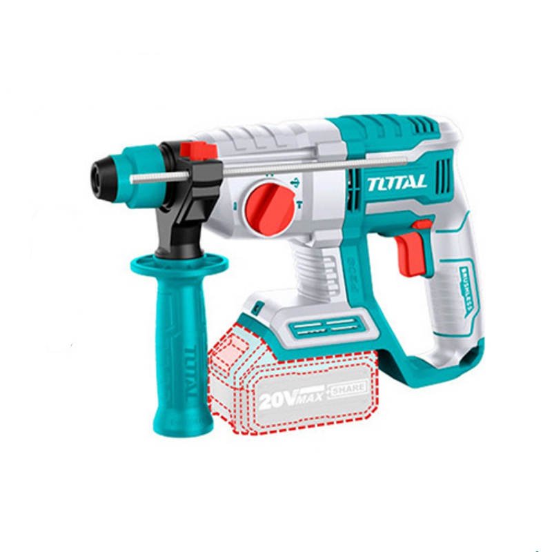 Máy khoan đục dùng pin Lithium (Ko kèm pin & sạc) 20V TOTAL TRHLI20208