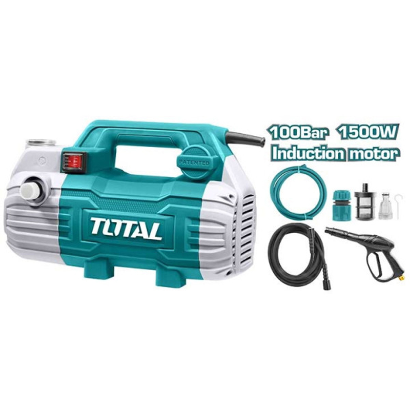 Máy Xịt Rửa Xe 1500W TOTAL TGT112362 - Có Chống Rò Rỉ Điện