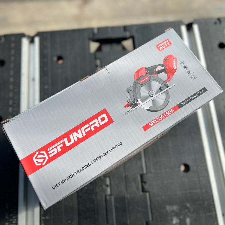 Thân máy cưa đĩa 140mm dùng pin 20V SFUNPRO S20 L140GA