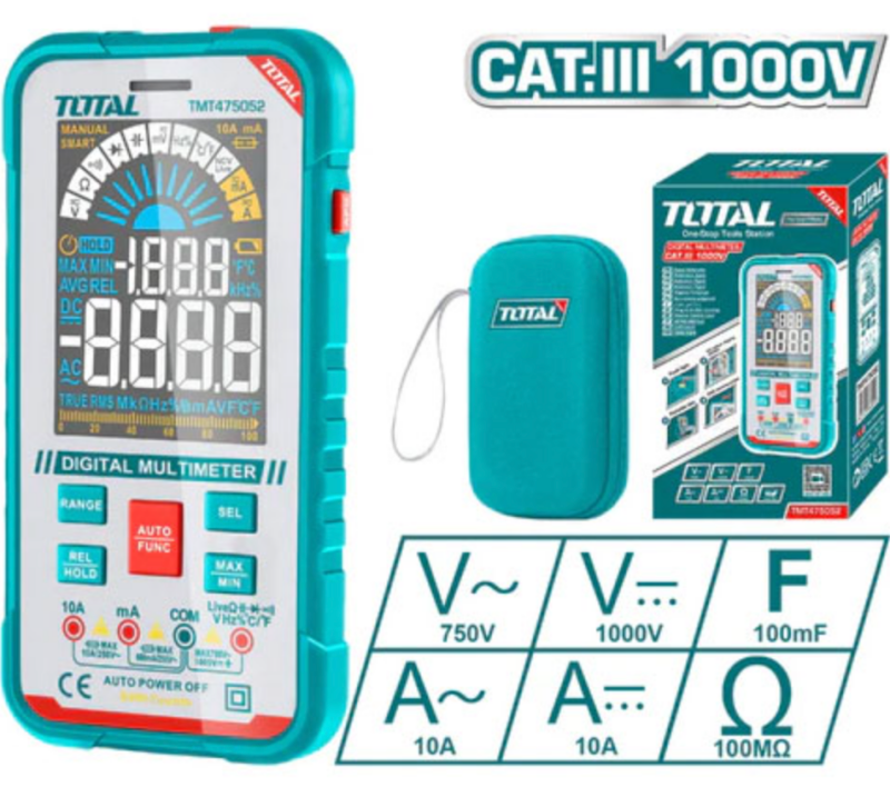 Đồng hồ đo điện vạn năng TOTAL TMT475052